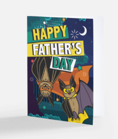 Father's Day Greeting Card - BatBnB