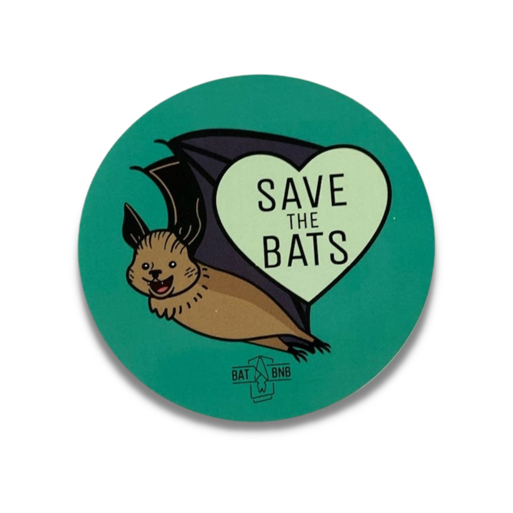 Save the Bats Sticker - BatBnB