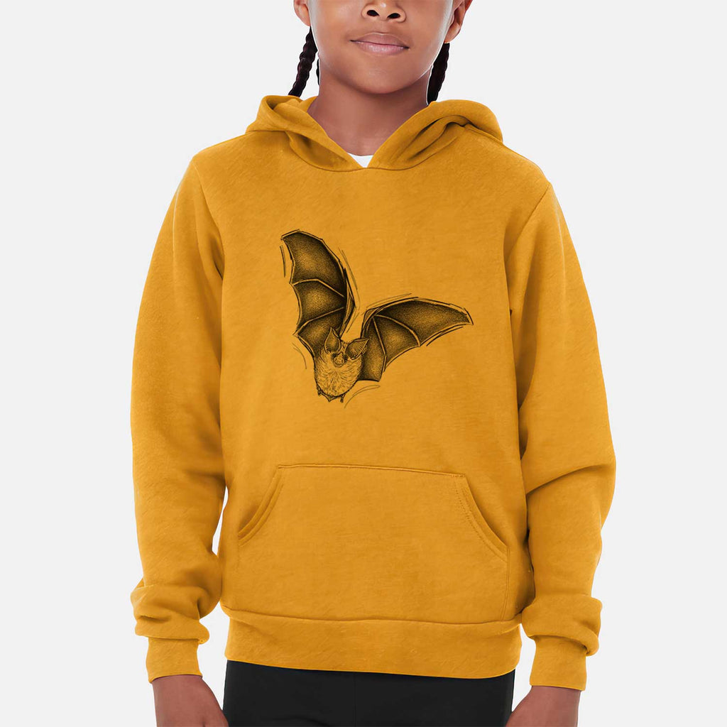 California Leaf-nosed Bat - Youth Hoodie Sweatshirt from BeCause Tees - BatBnB