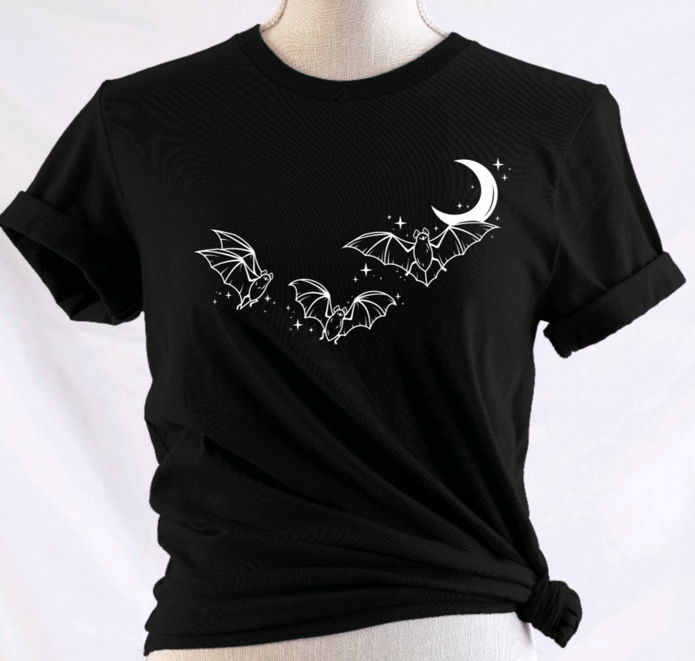 Batty Moon T-Shirt - BatBnB