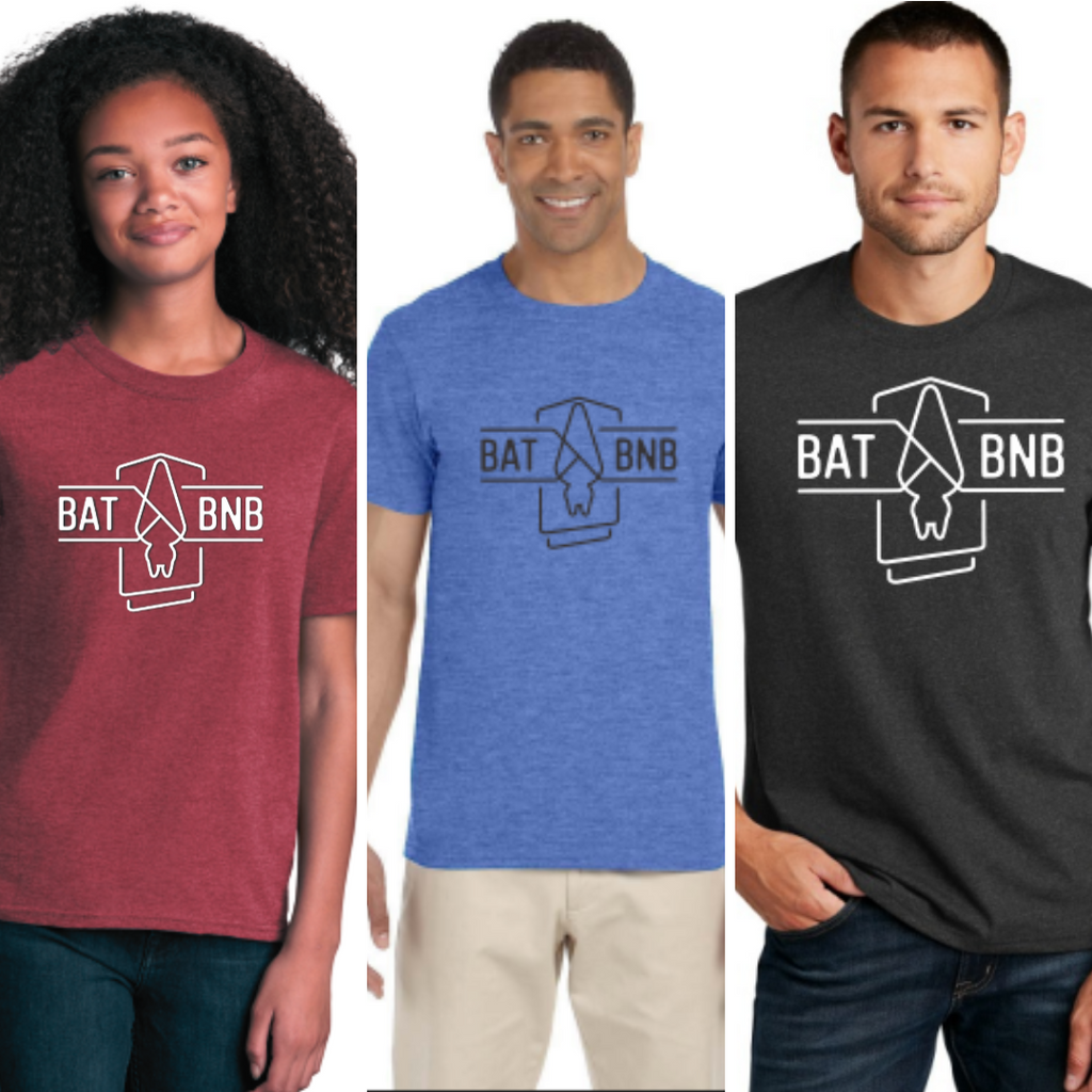 BatBnB Logo t-shirt, Unisex sizing - BatBnB